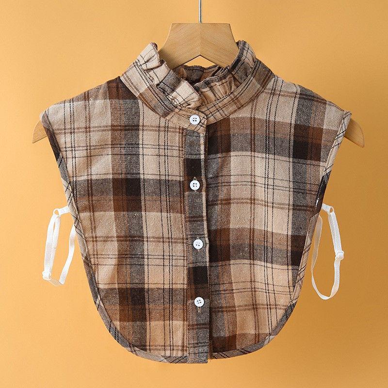 Children's Versatile Denim Dickey Faux Collar for Sweaters and Ladies - Multifunctional Pointed Collar Decoration