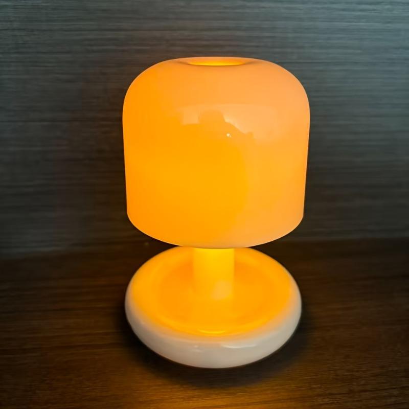 1Pc mini bedside night light sunset gradual change glow mini desk lamp