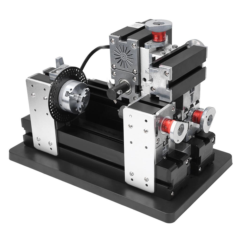 Mașină de frezat metal cu roți dințate, putere mare, freză orizontală, unealtă 60W 12000rpm