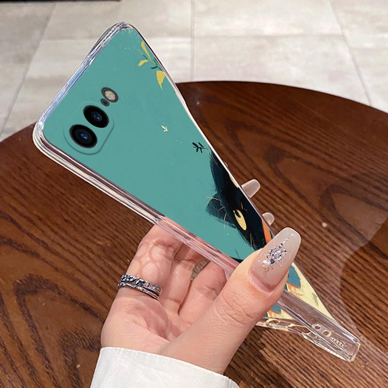 Jelly Casing For iPhone 7 Plus / 8 Plus Clear Silicone Soft TPU Back Cover Capa For iPhone 8 Plus Cute Rabbit Cat Phone Case