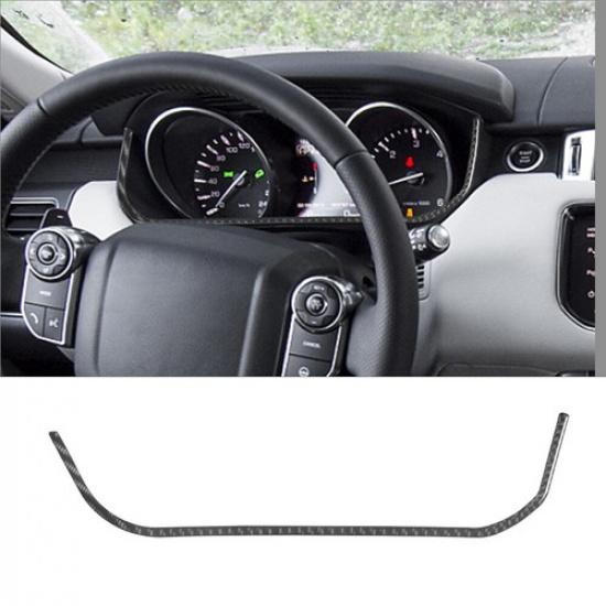 Carbon Fiber Interior Speedometer Surround Cover Trim For Land Rover Range Rover
