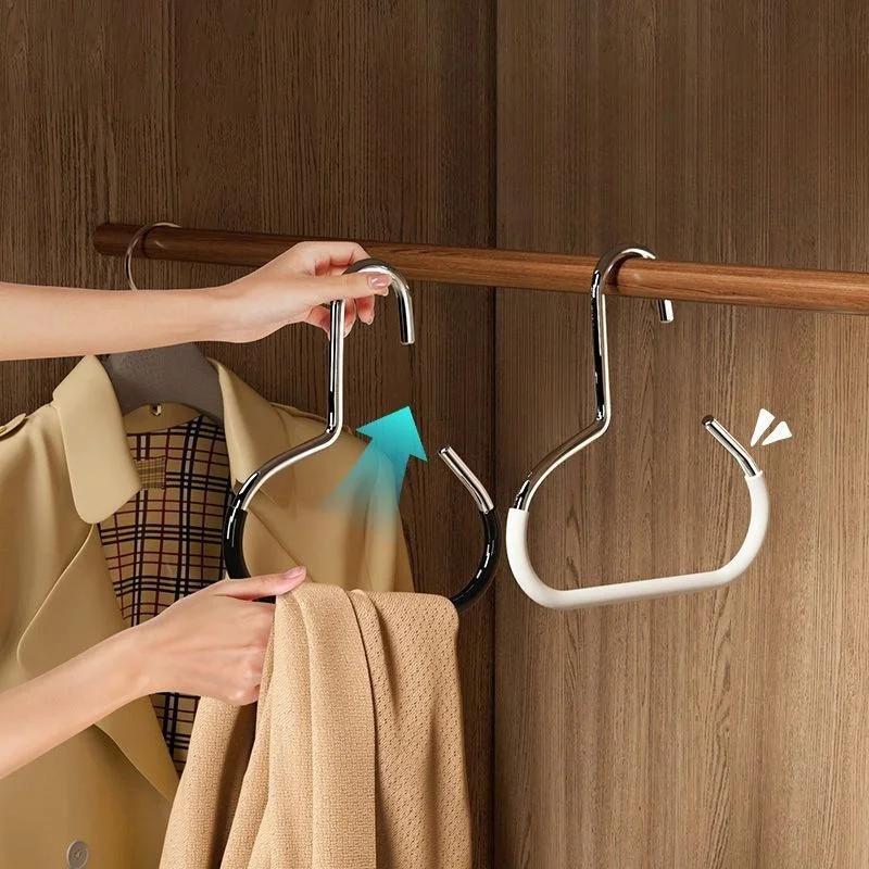 Versatile Round Hook - Perfect for Hats Ties Scarves & Bags Strong Load-Bearing Non-Deformable Ideal for Storage Accessories