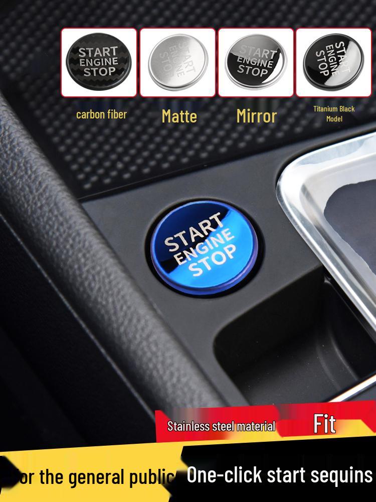 Volkswagen Magotan/Sagitar/Lavida PLUS One-Key Start Button Decorative Sticker (2018-2021 Models)
