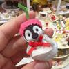 Genuine Anime Sylvanian Families Chocolate Rabbit Fairie Husky Giraffe Doll Kawaii Decoration Model Ornament Birthday Gift Toy