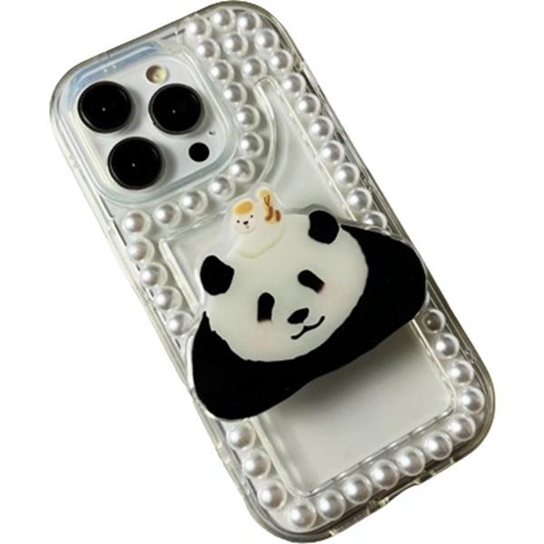 

H Living Panda design cell phone smart talk, snowman panda, 1 piece