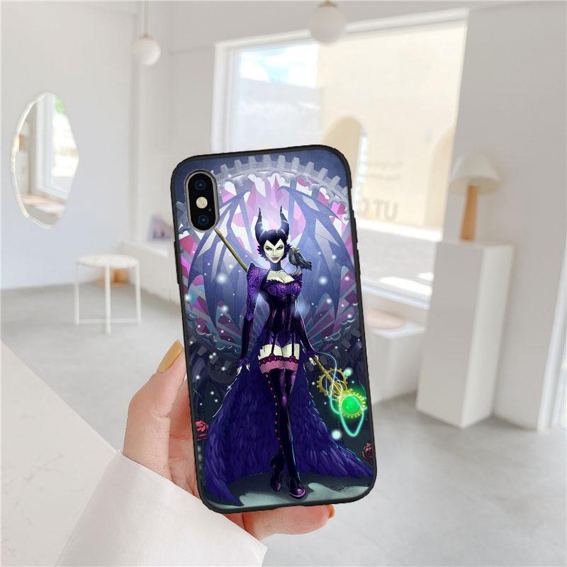 CJ76 Maleficent Soft Shell Phone Case for OPPO A3 Pro A72 A74 A76 A77 A77S A78 A79 A94 A95 A18 A40M A58