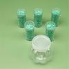 Multipurpose Beads Storage Container With Removable Labels Bottles for Crafting Jewelry Making and Home Organization