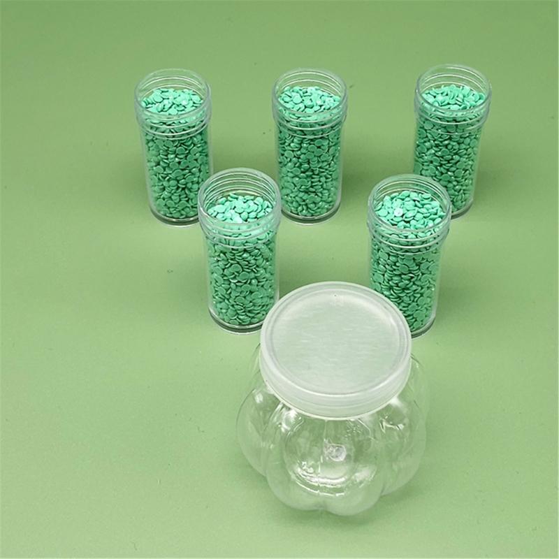 Multipurpose Beads Storage Container With Removable Labels Bottles for Crafting Jewelry Making and Home Organization