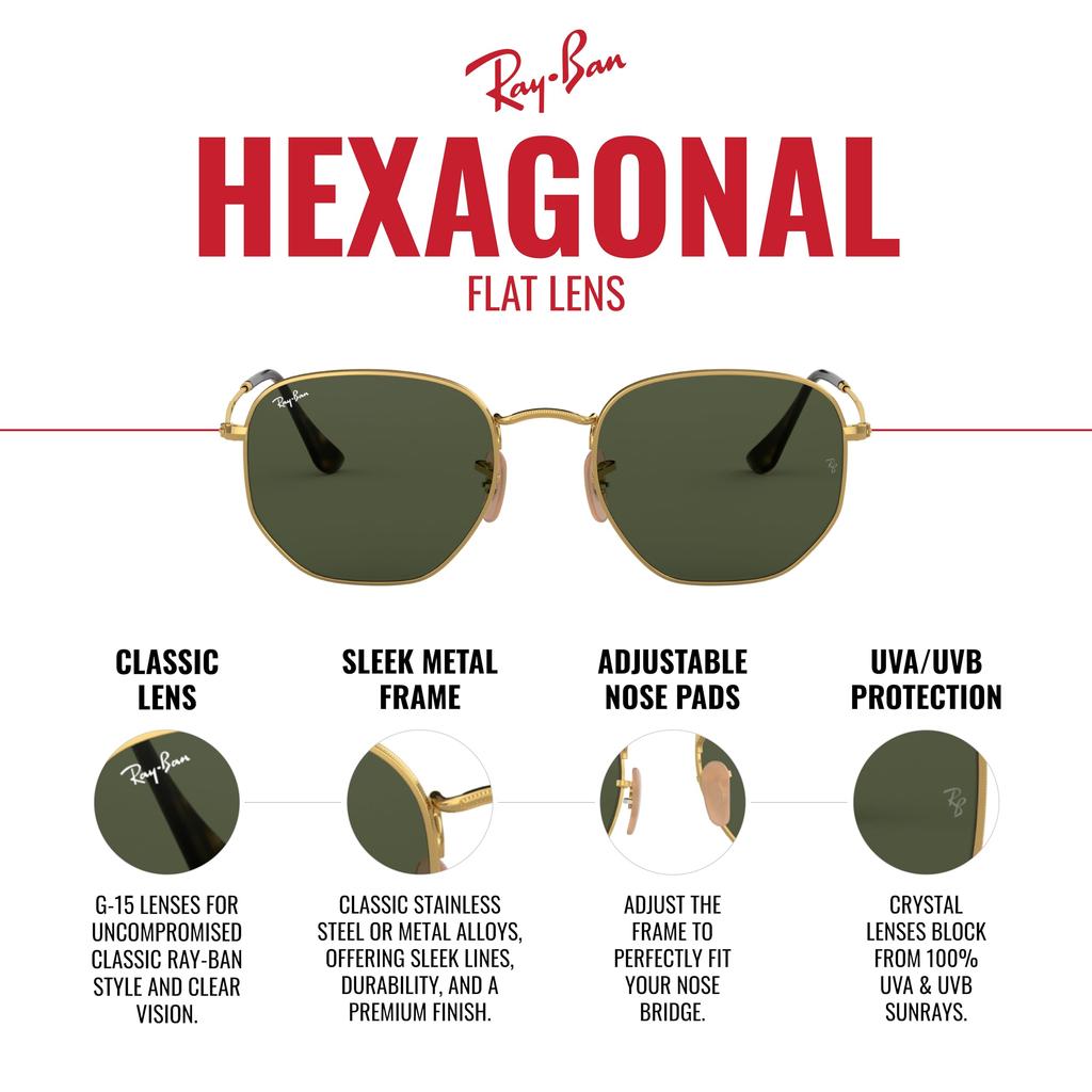 Sunglasses RB3548N HEXAGONAL Fishing [Ray-Ban]