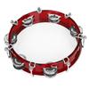 8 Inch Transparent Double Row Jingles Tambourine Handbell Hand Drumwith  Sea Drums Waves Sound Ocean Drum