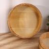 Creative Rice Sushi Bowl Bucket Tub Rustic Exquisite Wood Box Multi-Function Reusable Round Tray Snack Fruit Candies
