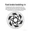 Floating Heat-Dissipating Brake Rotors for Road & Mountain Bikes, 6-Bolt & Center-Lock Discs