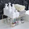 Draining Iron Kitchen Storage Rack Hollow Seasoning Bottles Shelves Spice Jars Holder   Cupboard