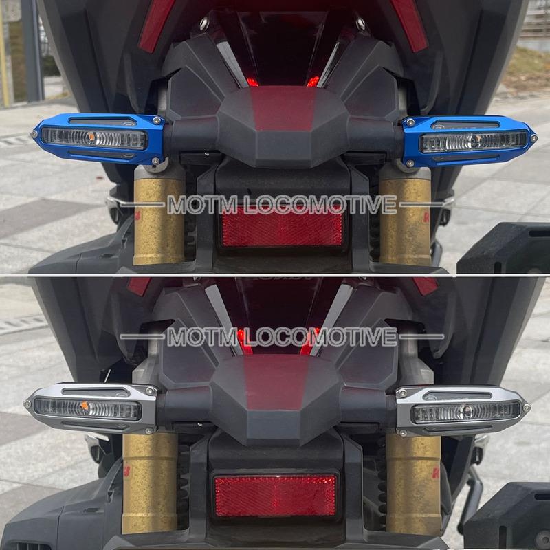 FOR Honda ADV350 ADV160 XADV750 Motorcycle Aluminum Tail Light Front Turn Signal Protective Cover Lamp Shade Easy Non-Destructiv