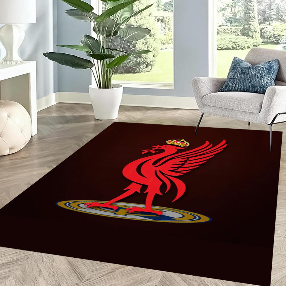 Liverpool Football Club Floor Mat Suitable For Dormitory Bedrooms Dining Room Foyer Antislip Carpet Office Home Decor Spiritual Gift