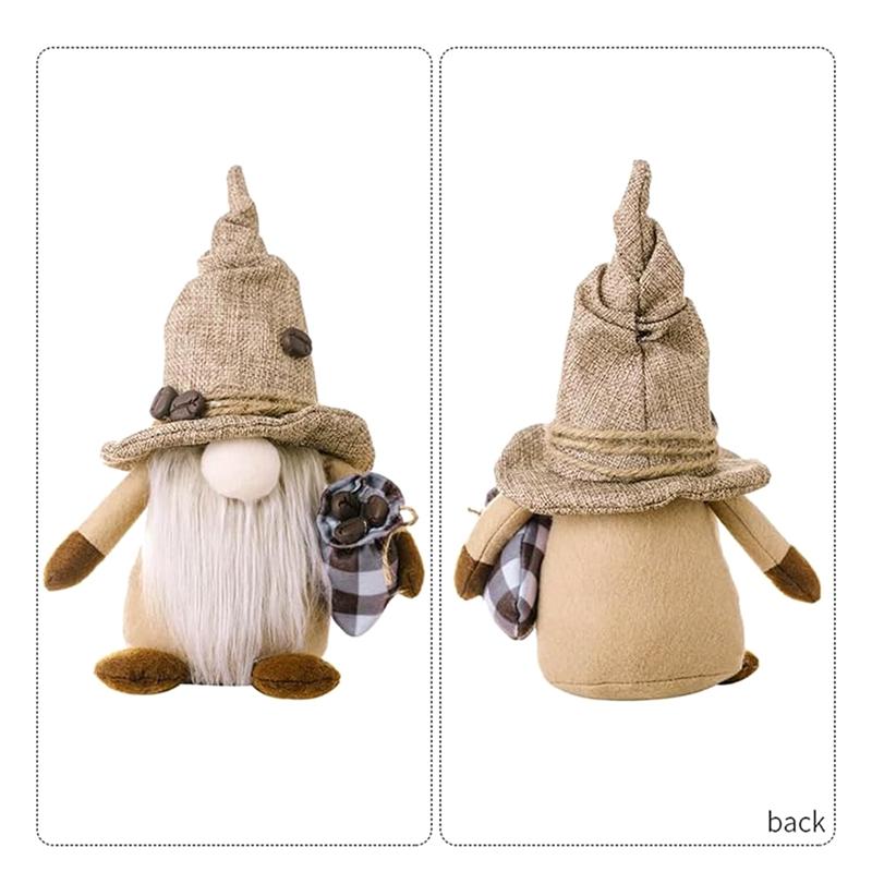 2PCS Gnomes Plush Gnomes Plush Doll Christmas Decorations Home Decorations Housewarming Gift Home Office Farmhouse