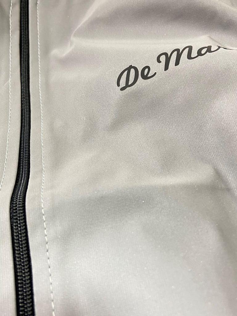 De Marchi Cycling Sleeveless Vest with Reflective Classic Italian Safety Size 8004391401066 Material, Made, Gilet, M,