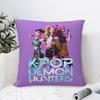 Huntrix Quadratischer Kissenbezug Dekokissen Kpop Dämonenjäger 45*45Cm Kissenbezüge