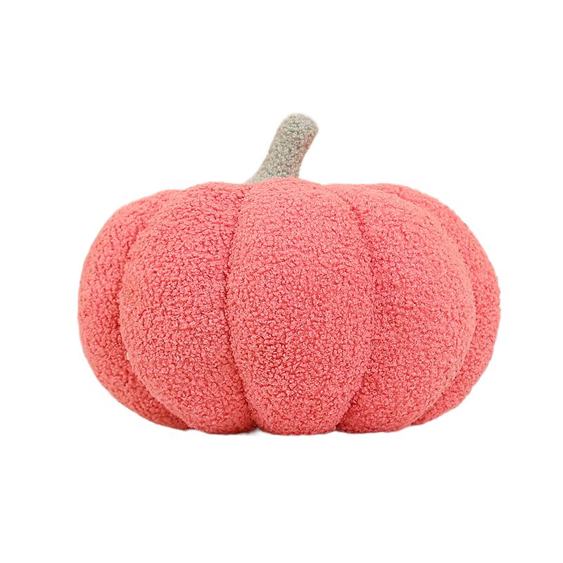 1825Cm Small Pumpkin Plush Pillow Stuffed Six Colors Plant Cushion Halloween'S Day Party Prop Plushie Home Decoration Gift