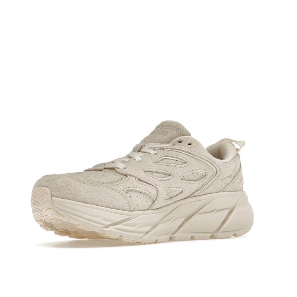 HOKA Clifton L Suede Eggnog Unisex Tenisky Krémové 1122571-EEGG