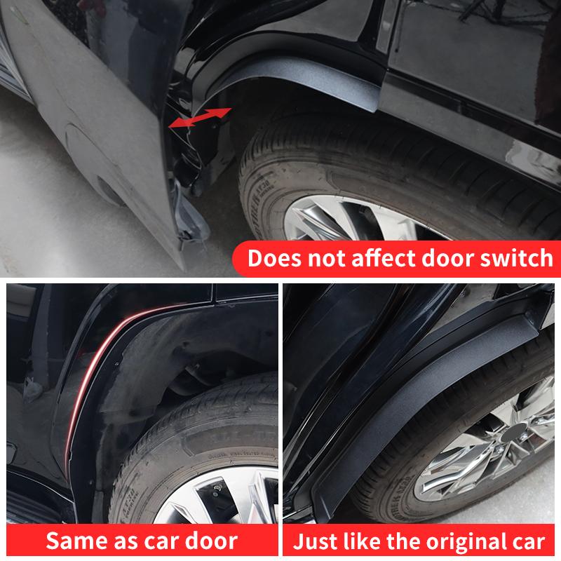 For 2021-2024 Toyota Land Cruiser 300 LC300 Rear Wheel Fender Lining Door Gap Fender Accessories Parts 2022 2023 ZX VXR GX GXR