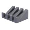 Silicone Soap Box Soap Rack Creative Soap Pad Drain Pad Washable Non-slip Household