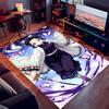 1pc Demon Slayer characters2 Print Area Rug - Soft, Washable Non-Slip Indoor Mat for Office Chairs, Living Room, Home Office Decorative Rug