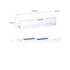 Partitioned Storage Plastic Power Wire Bin Data Line Organizer Cable Holder Charging Plug Case