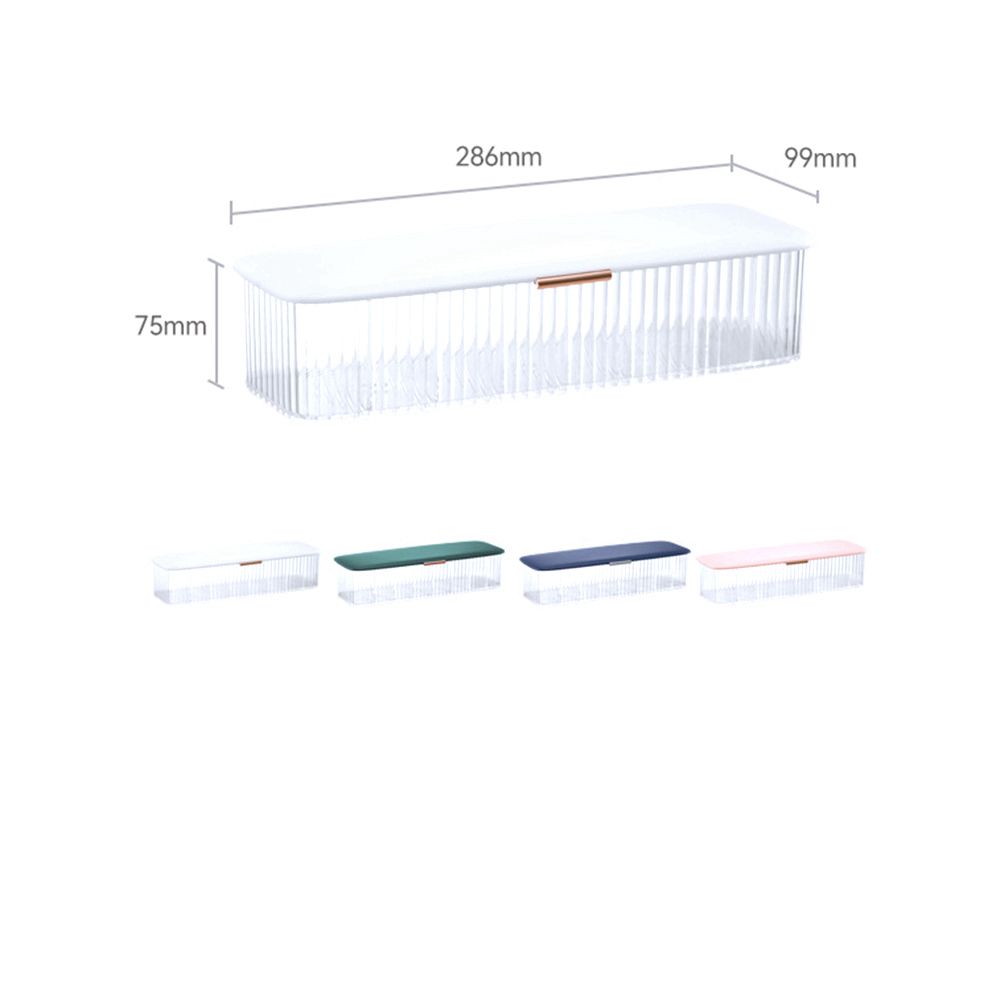 Partitioned Storage Plastic Power Wire Bin Data Line Organizer Cable Holder Charging Plug Case