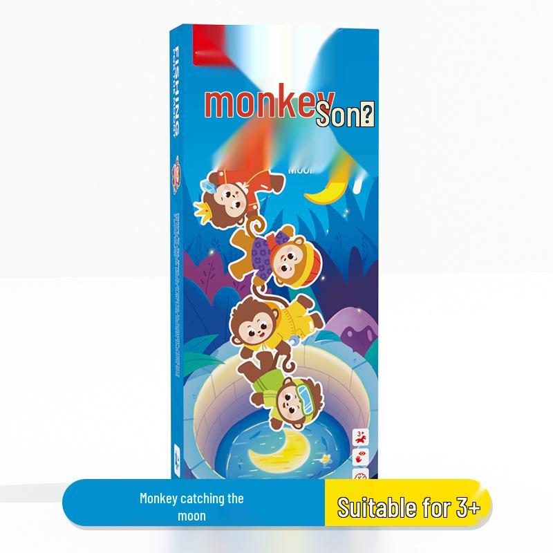 

Математическая игра «Ветрячок-обезьянка, ловящая луну»: Игрушка для тренировки мозга для двух игроков, интерактивная для родителей и детей