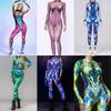 Women Men Agate Abstract Graffiti 3D Printed One-piece Jumpsuit Adults Halloween Cosplay Cosumes for Stage Performance Outfit