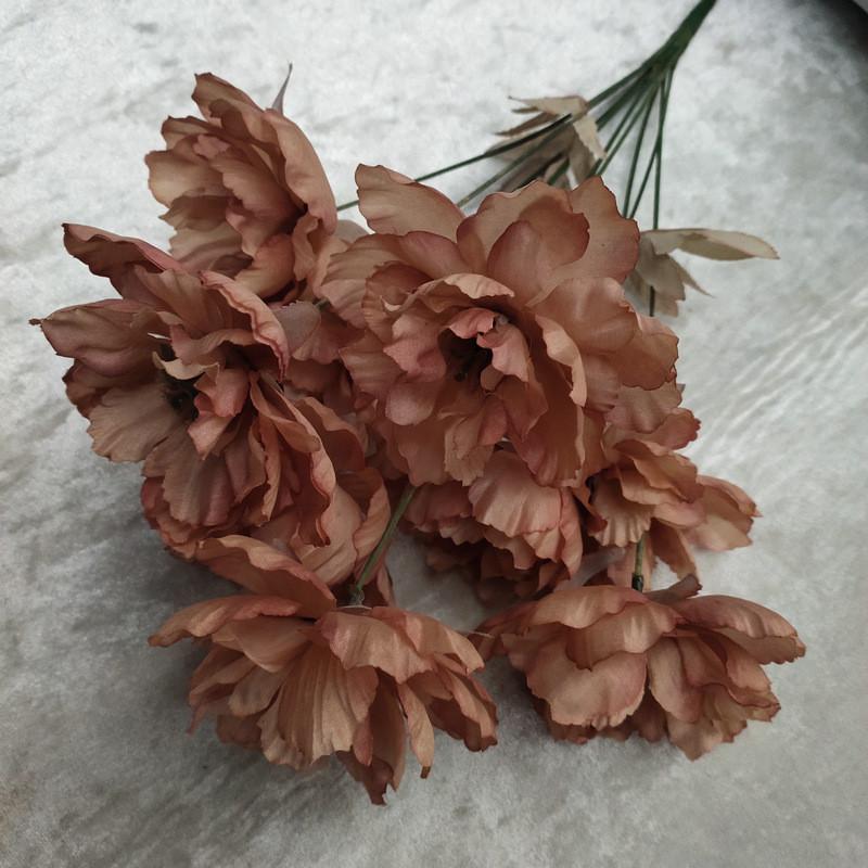 Silk Peony Realistic Artificial Flowers For Wedding Party Home Decorations