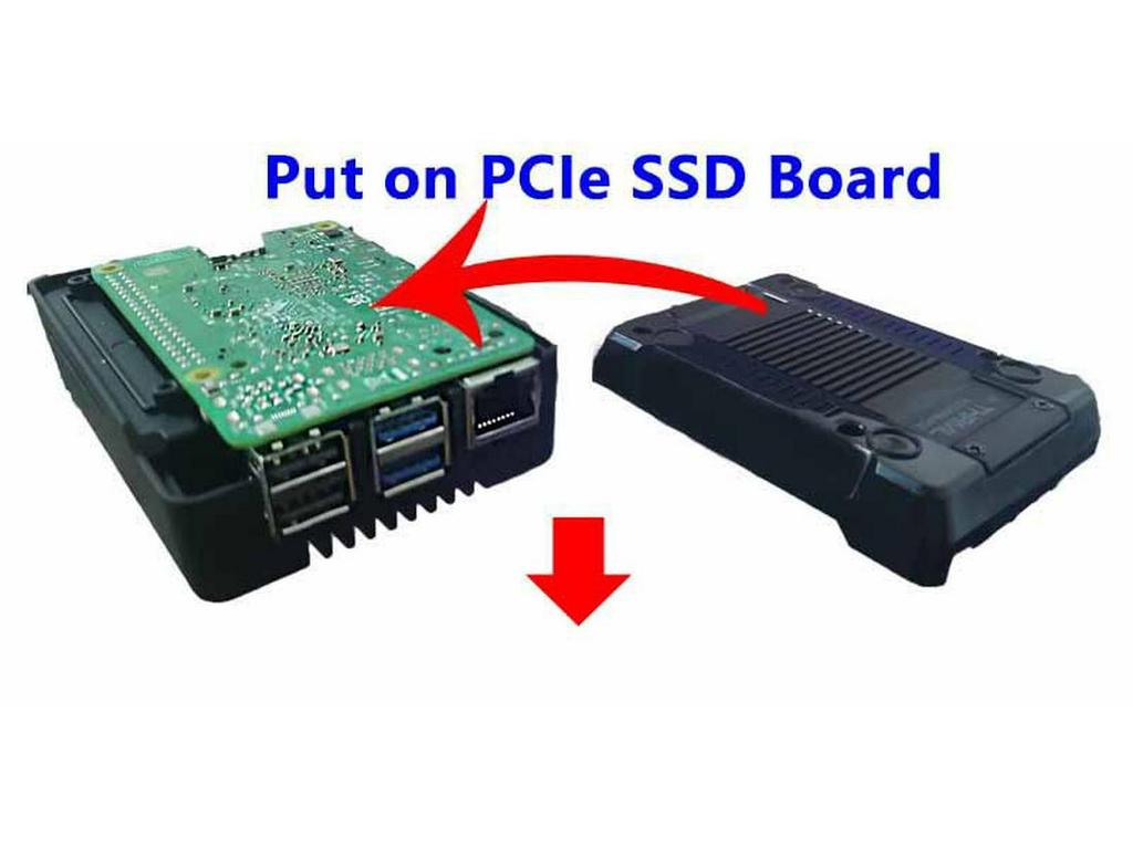 Raspberry Pi 5 PCIe To M.2 NVMe SSD Expansion for Argon NEO 5 Case