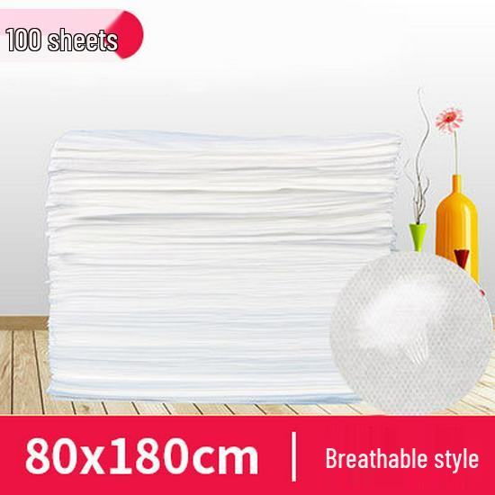 Waterproof Disposable Non-woven Bed Sheets with Face Hole for Beauty Salon Massage