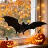3D Black Bat Halloween Bat Hanging Ornament PVC Flying Bat Wind Chime  Halloween Day