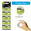 Pack Of 10pcs/20pcs AG6/LR69 Button Cell Batteries 1.55V Alkaline Coin Cell Battery For Watches And Remotes Toy
