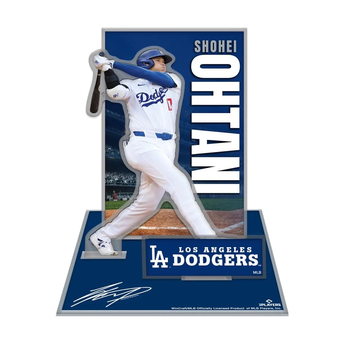 

Shohei Ohtani Acrylic Stand, Los Angeles Dodgers Batter, First Official MLB Acrylic Stand (10cm Tall)
