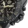 Luminox Rubber Navy Seal Foundation Chronograph | Date | Small Second Analog Dial Black Men's Watch - Xs.3590.Nsf.Set, Brown Band, Black, Classic