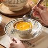 ZISIZ Japanese Style Ceramic Hand-Painted Serving Plates
