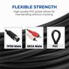 Flexible DIN 7PIN Male To 2RCA Male Cable Double Shielding Audio Cable  Audio Equipment Output