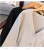 Plus Size Women's Loose Knit Cardigan Sweater, Bust 150-160 cm, Size 200-350 Jin.