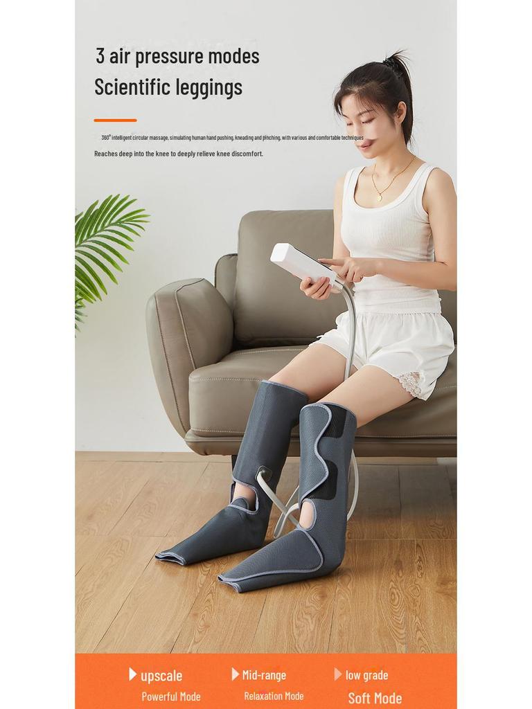 Air Wave Beinmassagegerät: Heißkompressen- und Wadenknettherapiegerät für schöne Beine