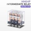 1PC HH52P HH53P HH54P HH62P HH63P HH64P DC12V DC24V Electromagnetic Intermediate Relay 8 11 14 Pin Control Switch LED Indicator Relays 5