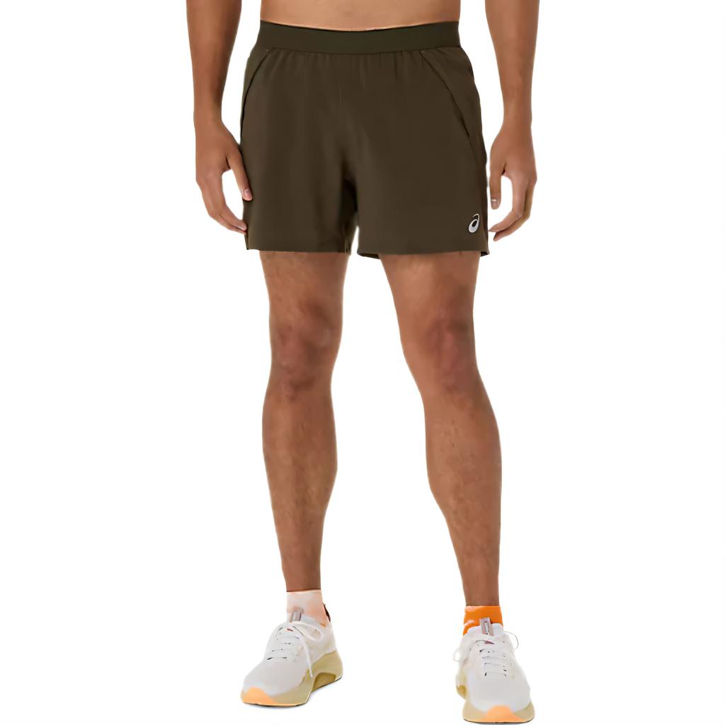 Asics Road Actibreeze Comfortable Fashionable Simple Versatile Sports Shorts Men shorts 2011D247-200
