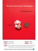 3D Chinese New Year Cat Magnet - Festive Spring Festival Refrigerator Sticker