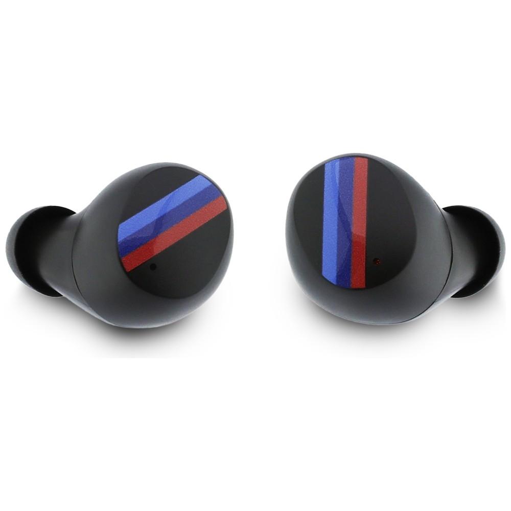 TWS Bluetooth Headphones BMW M Metal Logo ENC Red