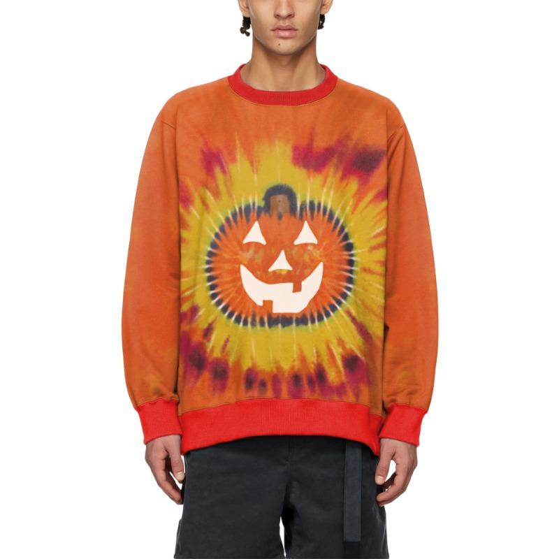 Halloween new costumes movie skull digital printing sweater men's ghost festival street funny sweater woman