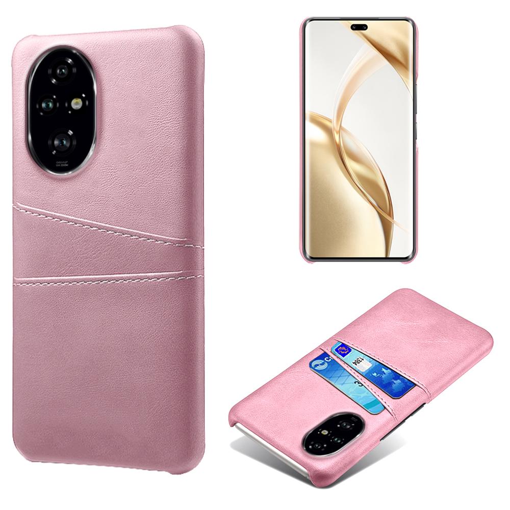 For Honor 200 Pro 5G Case Dual Card Slots PU Leather+Hard PC Phone Cover