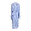 Leopard Print Long Cardigan Loose Large Size Beach Sunscreen Jacket Bikini Blouse