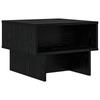 Coffee Table Black Oak Effect 48 X 46 X 35 Cm Engineered Wood